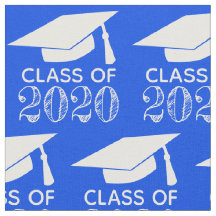 Klasse van 2020 Graduation Cap Blue of Kies Kleur