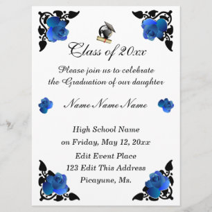 Klasse van 2020 Graduation Invitations Kaart