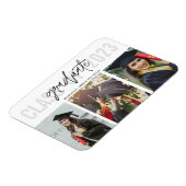 Klasse van 2020 High School Afstuderen Foto Magneet (Linkerzijde)