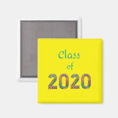 Klasse van 2020 magneet (Voorkant / Achterkant)