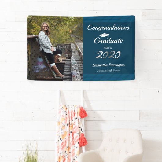 Klasse van 2020 One Photo Graduation Party Spandoek (Insitu)