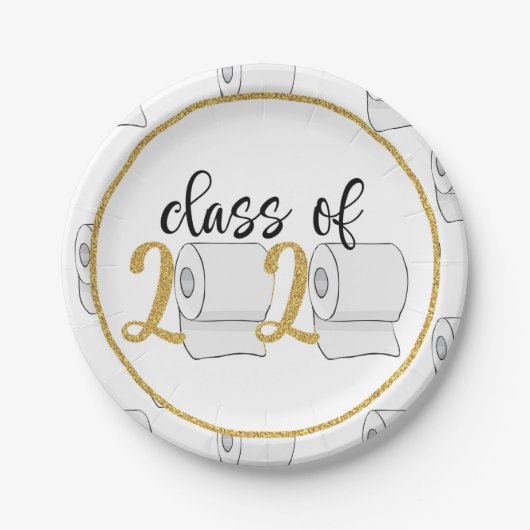 Klasse van 2020 Papier Bord - GG voor toiletpapier (Voorkant)
