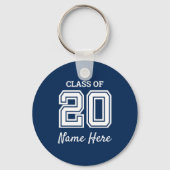 Klasse van 2020 Personaliseren Sleutelhanger (Voorkant)