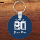 Klasse van 2020 Personaliseren Sleutelhanger (Voorkant)
