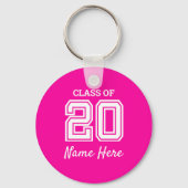 Klasse van 2020 Personaliseren Sleutelhanger (Voorkant)