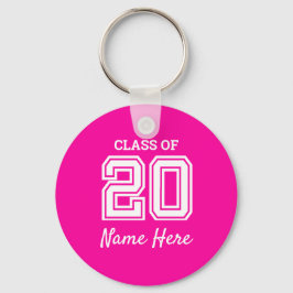 Klasse van 2020 Personaliseren Sleutelhanger