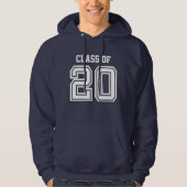 Klasse van 2020 Persoonlijk Hoodie (Voorkant)