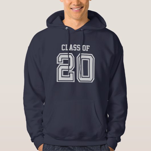 Klasse van 2020 Persoonlijk Hoodie (Voorkant)