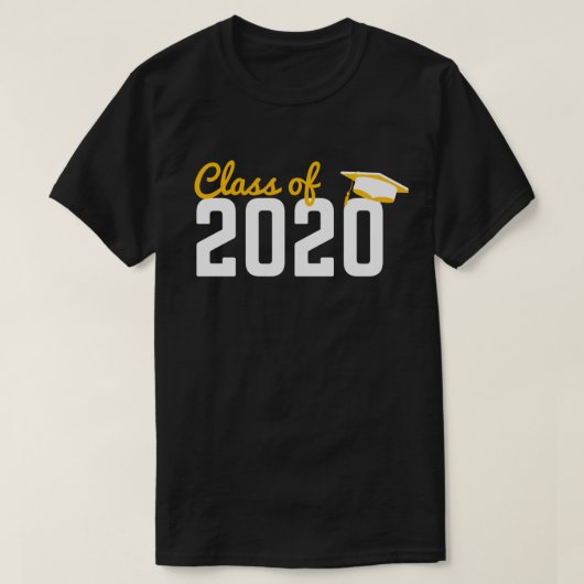 Klasse van 2020 Senior t shirt (Design voorkant)