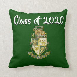 Klasse van 2020 Slidell Tigers Afstuderen Pillow Kussen