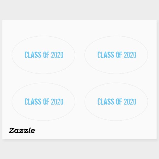 Klasse van 2020 sticker (Vel)
