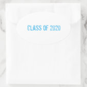 Klasse van 2020 sticker (Tas)