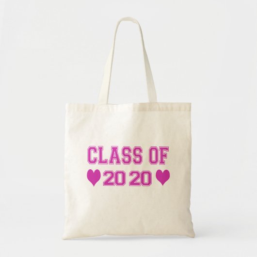 Klasse van 2020 tote bag (Voorkant)