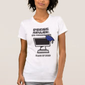 Klasse van 2020 virtueel Afstuderen T-shirt (Voorkant)