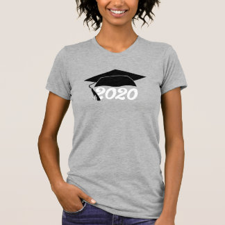 Klasse van 2020 Zwarte Regalia T-shirt