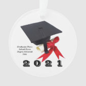 Klasse van 2021 Afstuderen Dag door Janz Ornament (voorkant)