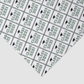 Klasse van 2021 Afstuderen (Emerald) Tissuepapier (Detail)