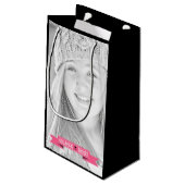 Klasse van 2021 Afstuderen Gift Bag (Bubble Gum Pi Klein Cadeauzakje (Achterkant Gekanteld)