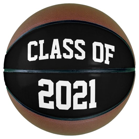 KLASSE VAN 2021 AFSTUDEREN GIFT-Basketballen Basketbal (Voorkant)