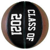 KLASSE VAN 2021 AFSTUDEREN GIFT-Basketballen Basketbal (Verticaal)