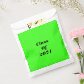 Klasse van 2021 Custom Neon Green Graduation Party Bedankzakje (Gezegeld)