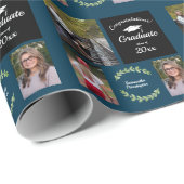 Klasse van 2021 Drie Fotogradatiepartij Cadeaupapier (Rol Hoek)