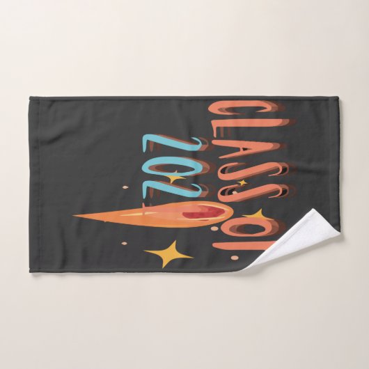 Klasse van 2021 handdoek (Handdoek)