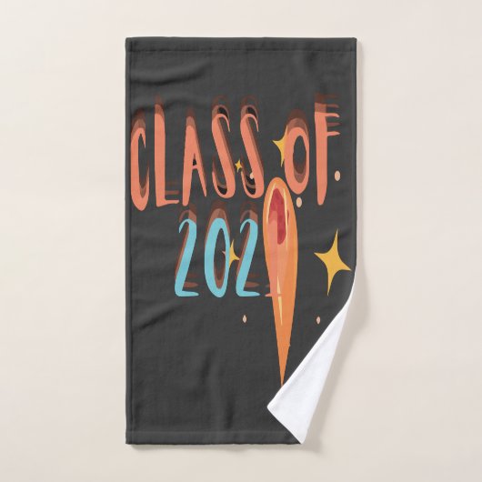 Klasse van 2021 handdoek (Handdoek)