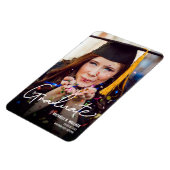 Klasse van 2021 Moderne Afstuderen Aankondiging Ma Magneet (Linkerzijde)