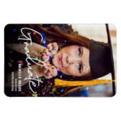 Klasse van 2021 Moderne Afstuderen Aankondiging Ma Magneet (Horizontaal)