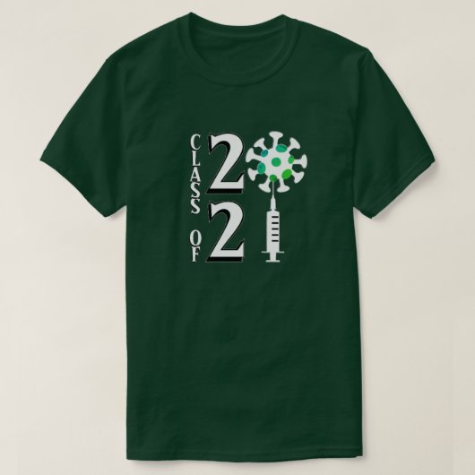 Klasse van 2021 T-shirt (Design voorkant)