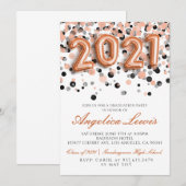 Klasse van 2021 Uitnodiging voor afstudeerfeest (Voorkant / Achterkant)