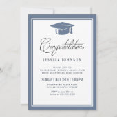 Klasse van 2022 3 Foto's VIRTUELE Graduation Party Kaart (Achterkant)