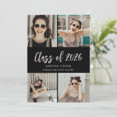 Klasse van 2022 Aangepast Afstuderen voor fotocoll Aankondiging (Staand voorkant)