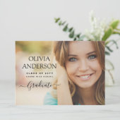 Klasse van 2022 Aankondiging Foto Afstuderen 2022 (Staand voorkant)