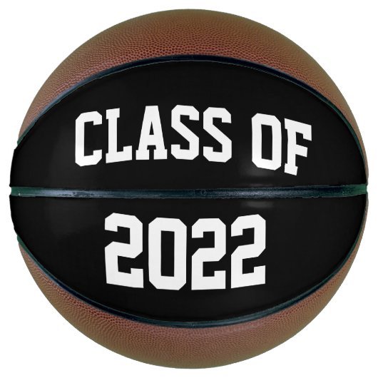 KLASSE VAN 2022 AFSTUDEREN GIFT-Basketballen Basketbal (Voorkant)