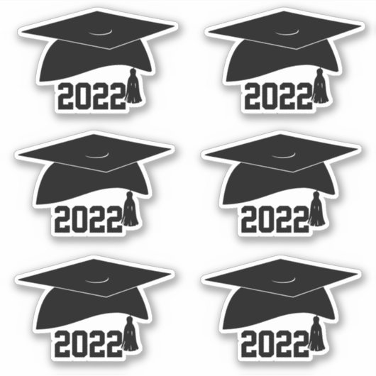 Klasse van 2022 Afstuderen Sticker (Voorkant)