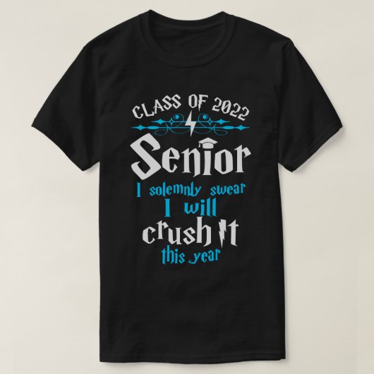 Klasse van 2022 Crush It T-shirt (Design voorkant)