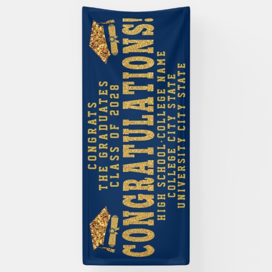 KLASSE VAN 2022: Eigen Afstuderen van de School vo Spandoek (Verticaal)