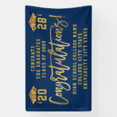 KLASSE VAN 2022: Eigen Afstuderen van de School vo Spandoek (Verticaal)