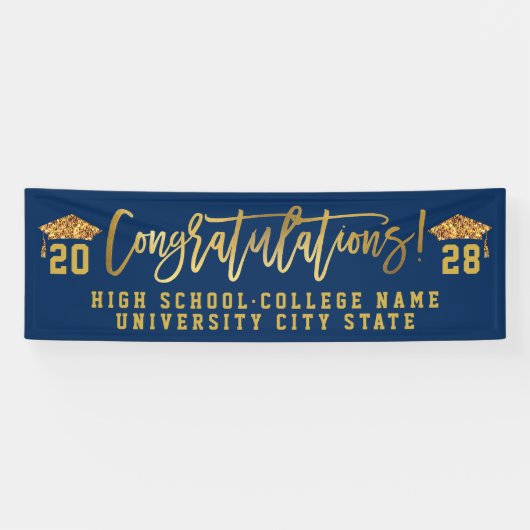 KLASSE VAN 2022: Eigen Afstuderen van de School vo Spandoek (Horizontaal)