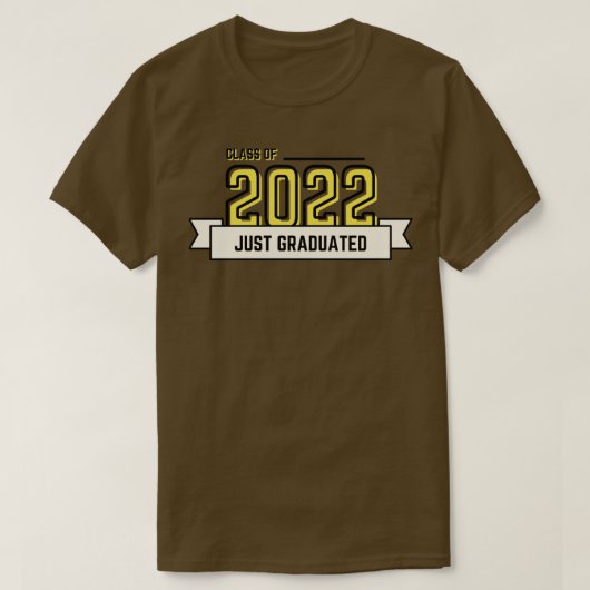 KLASSE VAN 2022, GEWOON GEDRAGEN T-SHIRT (Design voorkant)