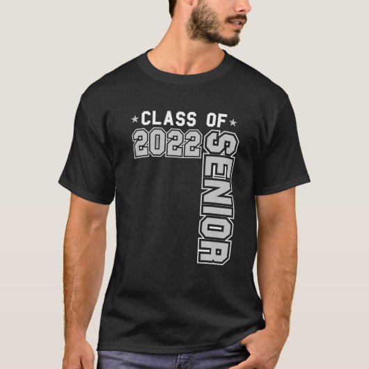 Klasse van 2022 Hoger Afstuderen College Hoger Hig T-shirt (Voorkant)