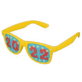 Klasse van 2022 Reunion Cool Party Shades Sunbril Retro Zonnebril (Gekanteld)