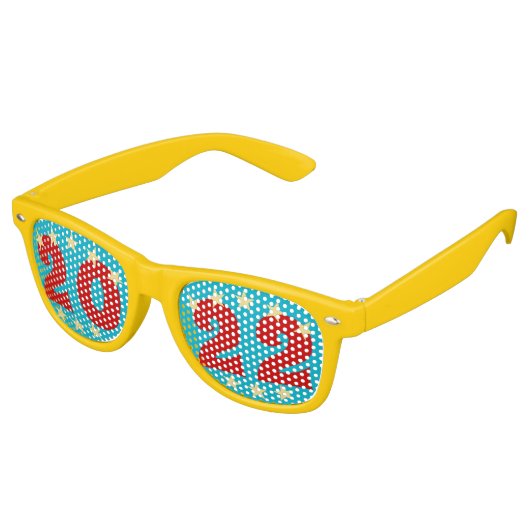 Klasse van 2022 Reunion Cool Party Shades Sunbril Retro Zonnebril (Gekanteld)