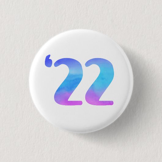 Klasse van 2022 ronde button 3,2 cm (Voorkant)