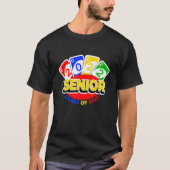Klasse van 2022 Senior Year-Uno Style Afstuderen T-shirt (Voorkant)