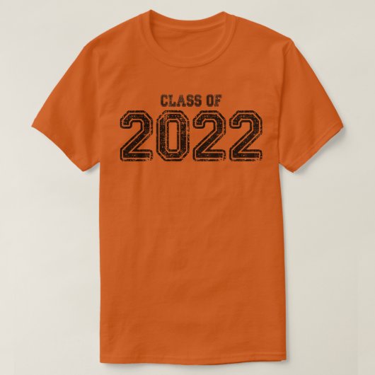 Klasse van 2022 t-shirt (Design voorkant)