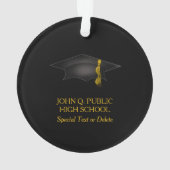 Klasse van 2023 | 2024 Afstuderen Foto Keepomwille Ornament (achterkant)