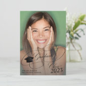 Klasse van 2023 4 afstuderen met fotocollage aankondiging (Staand voorkant)